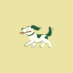VerdaDog logo social yellow